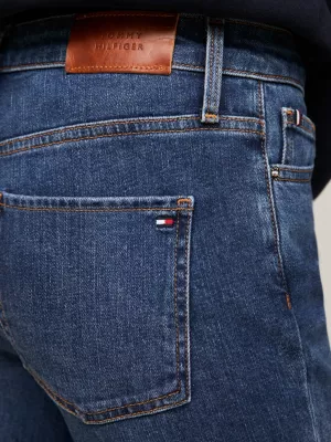Calça jeans bootcut de cintura média