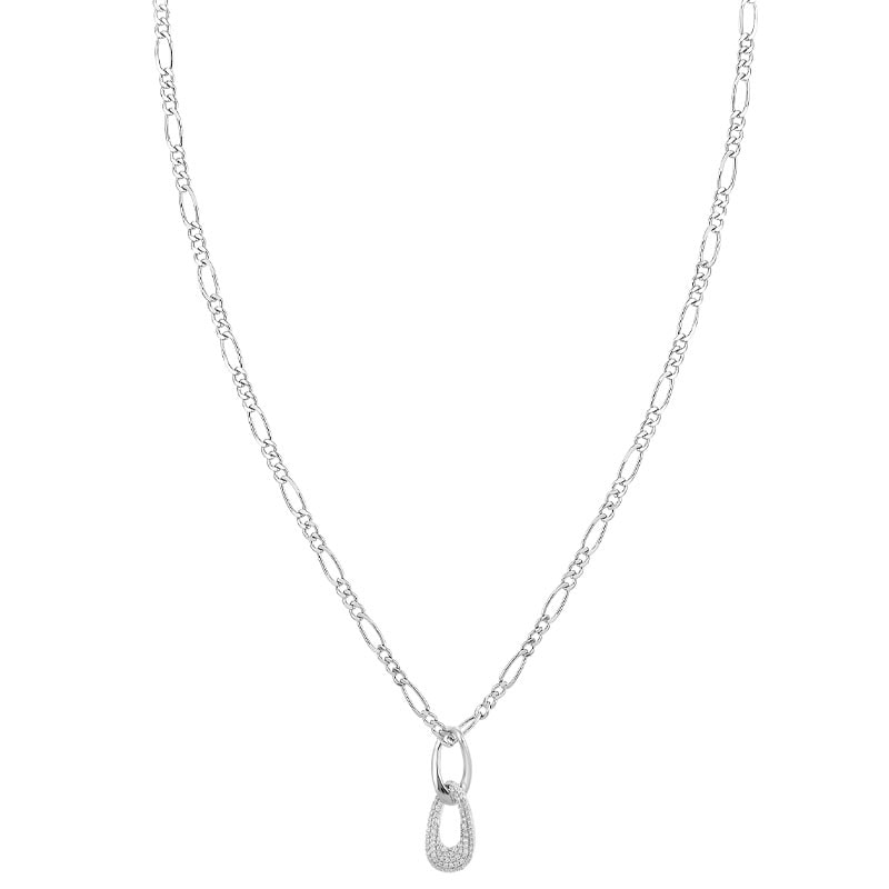 Collier - Laiton & cristaux
