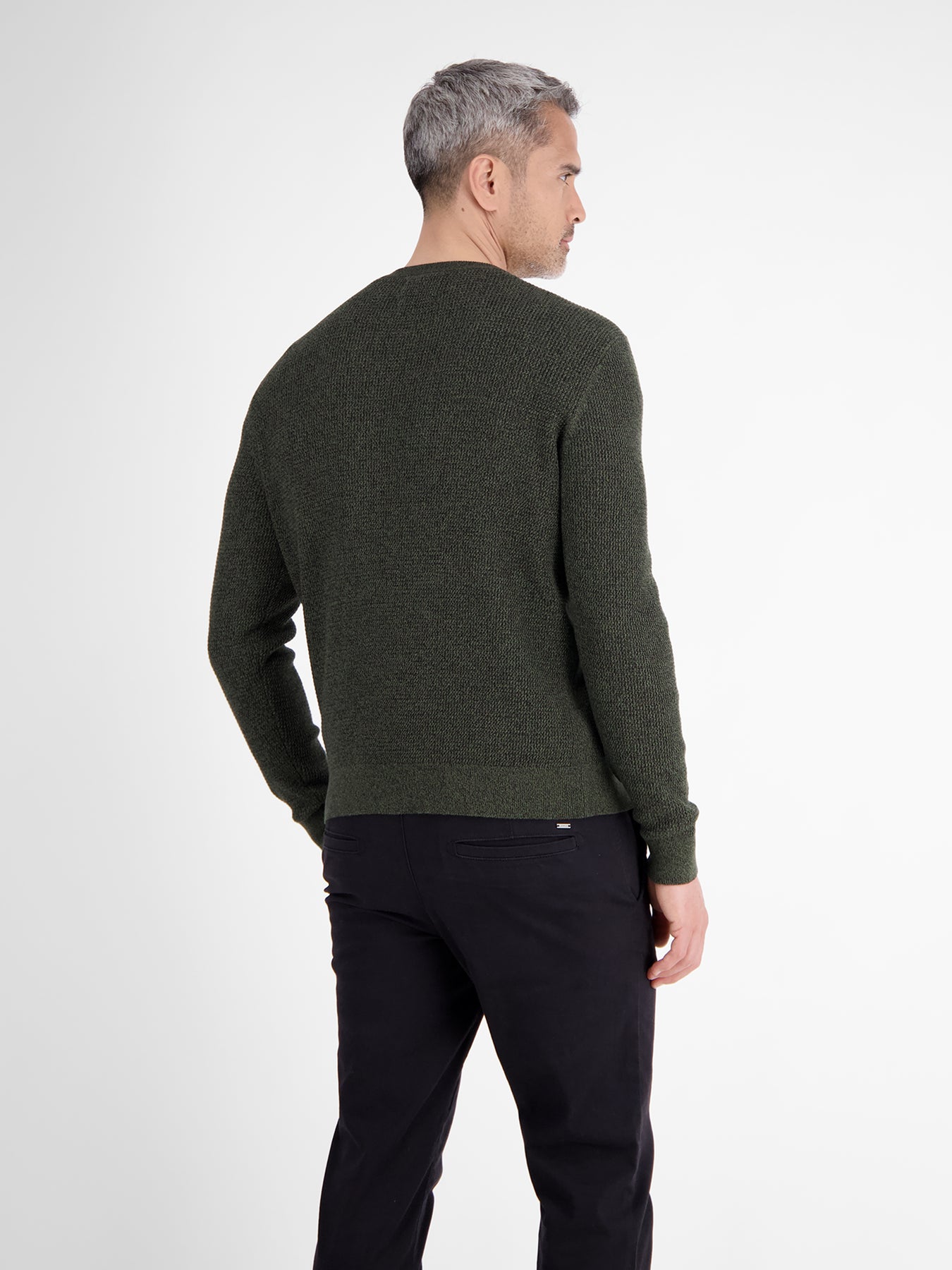 Herren Strickpullover in Strukturqualität