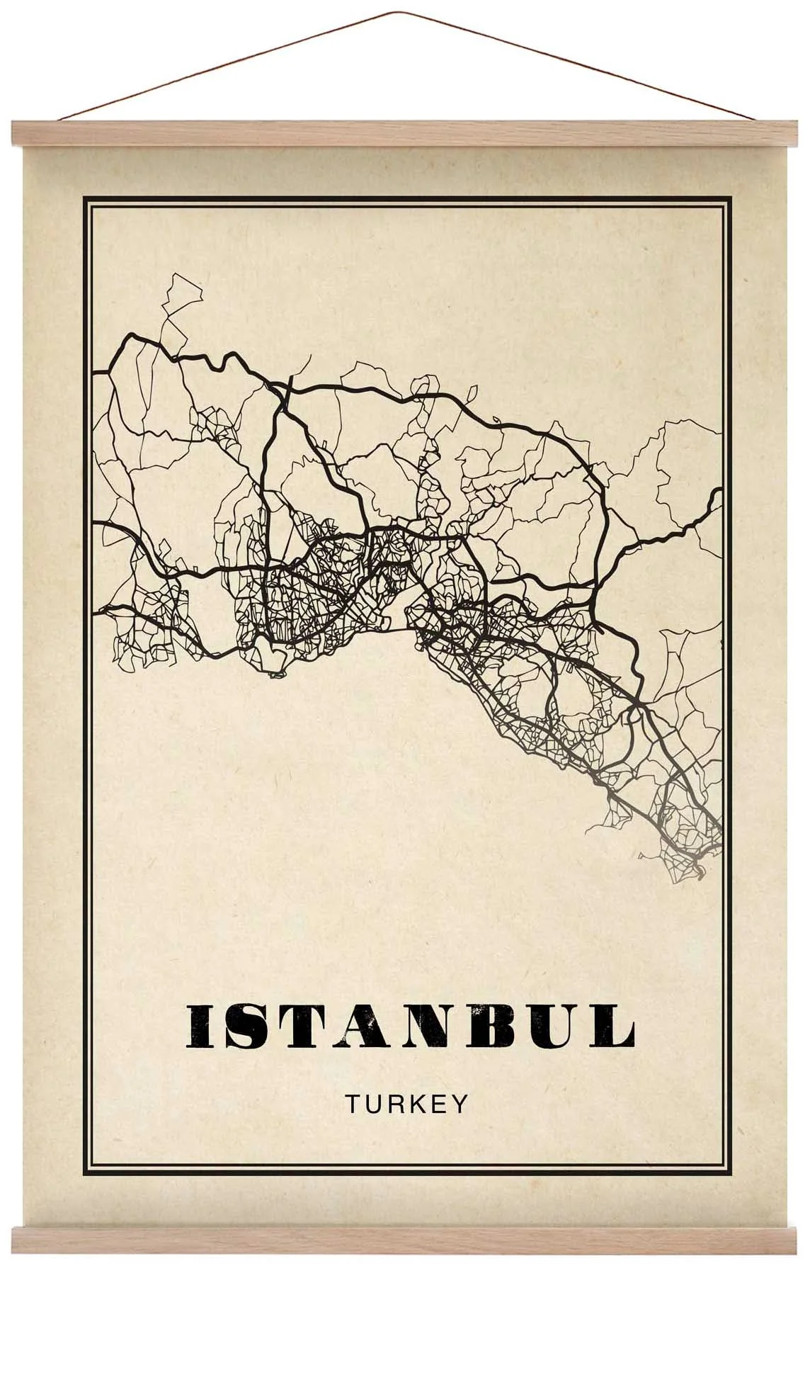 Istanbul Stadt Sepia