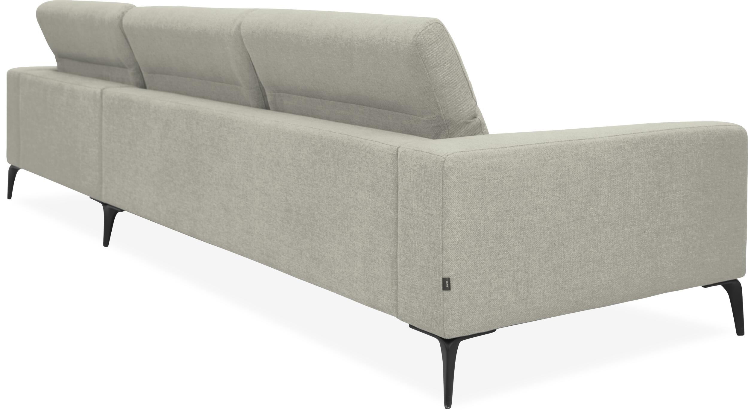 Volanti højrevendt sofa med chaiselong
