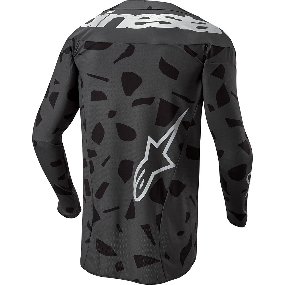 Alpinestars - Maillot Techstar Graphite Gris / Noir
