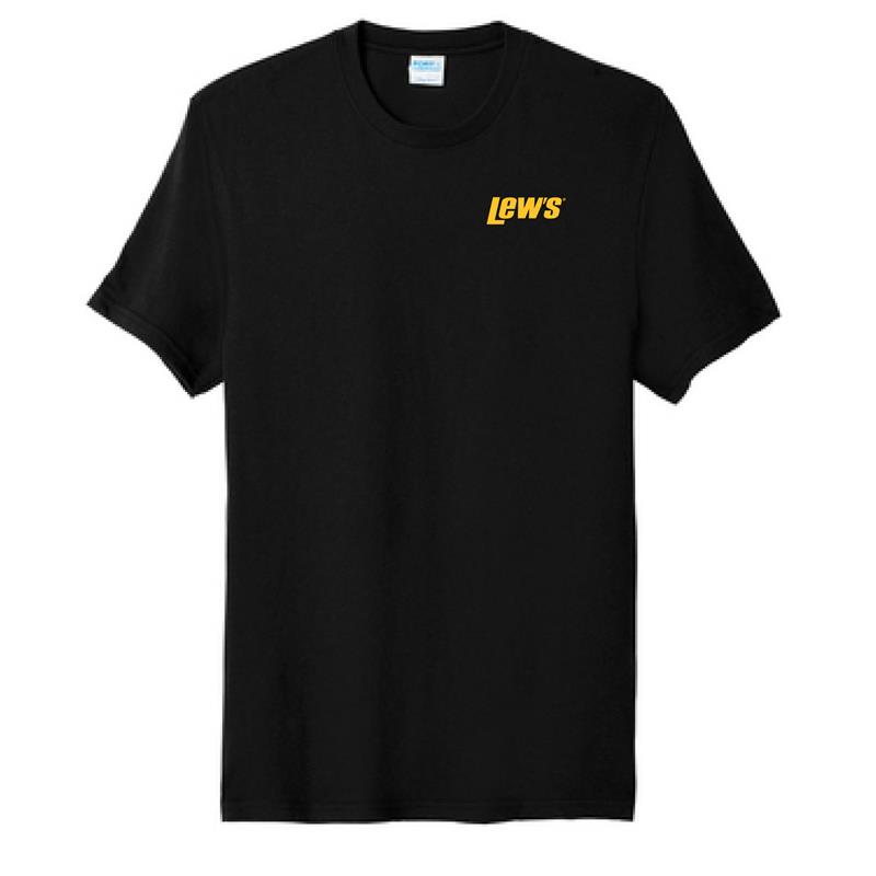 Tee Shirt Manches Courtes Homme Lew's Short Sleeve - Noir