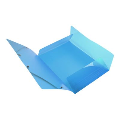 Exacompta Iderama PP - Chemise polypro à rabats - A4 - pour 250 feuilles - bleu clair