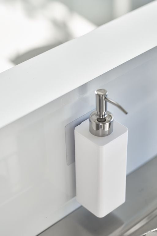 Yamazaki Zelfklevende Zeepdispenser - Tower - Wit