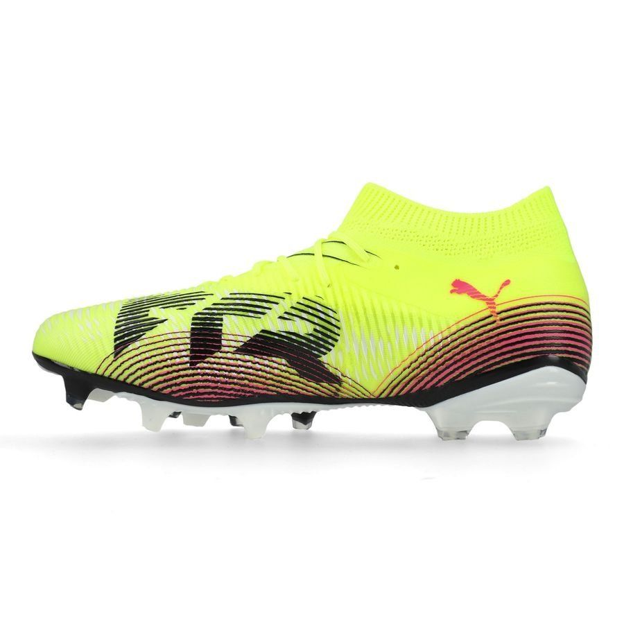 PUMA Future 8 Match FG/AG Audacity - Jaune/Noir/Sun Struck Femme