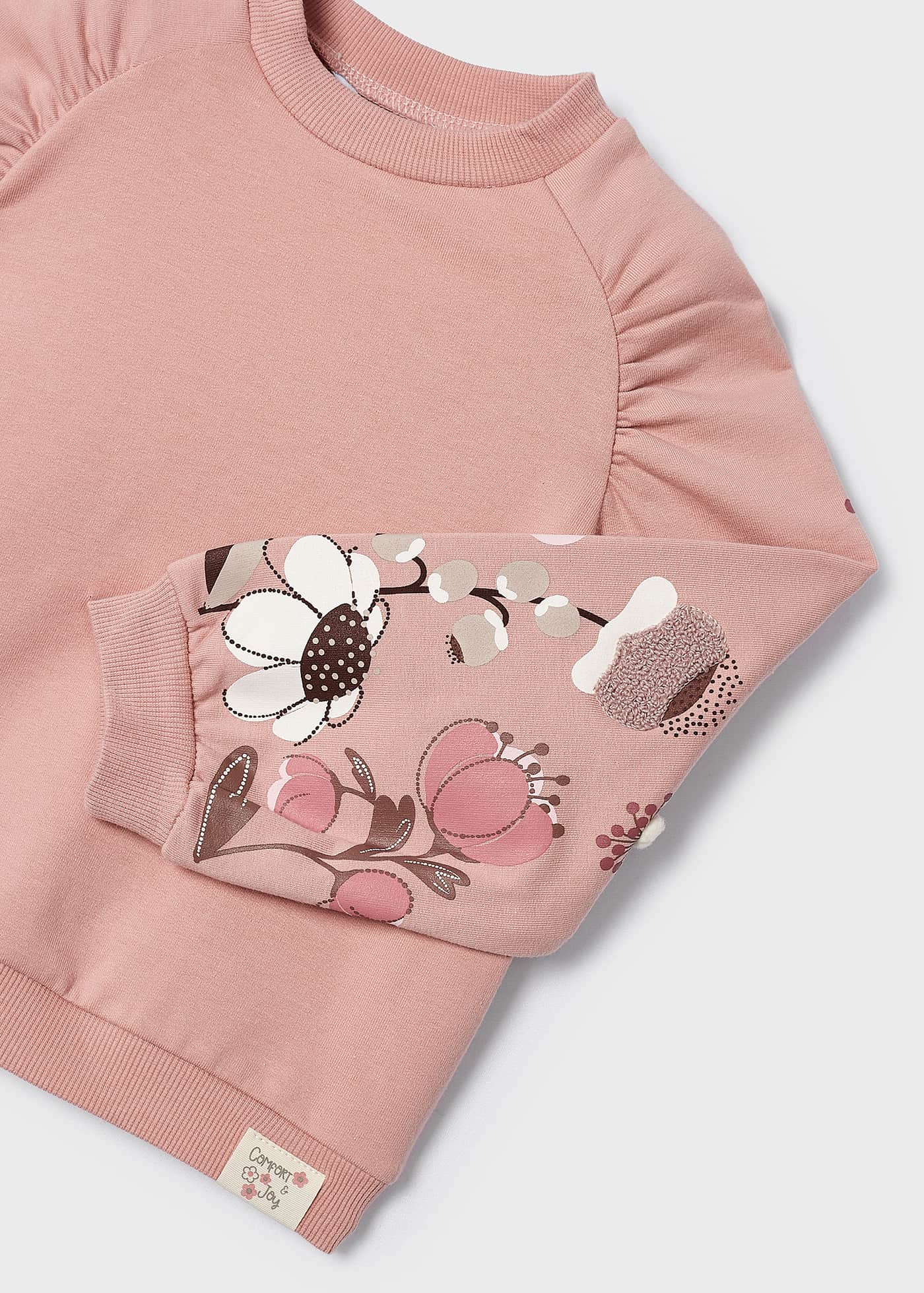 Moletom bordado Better Cotton para meninas