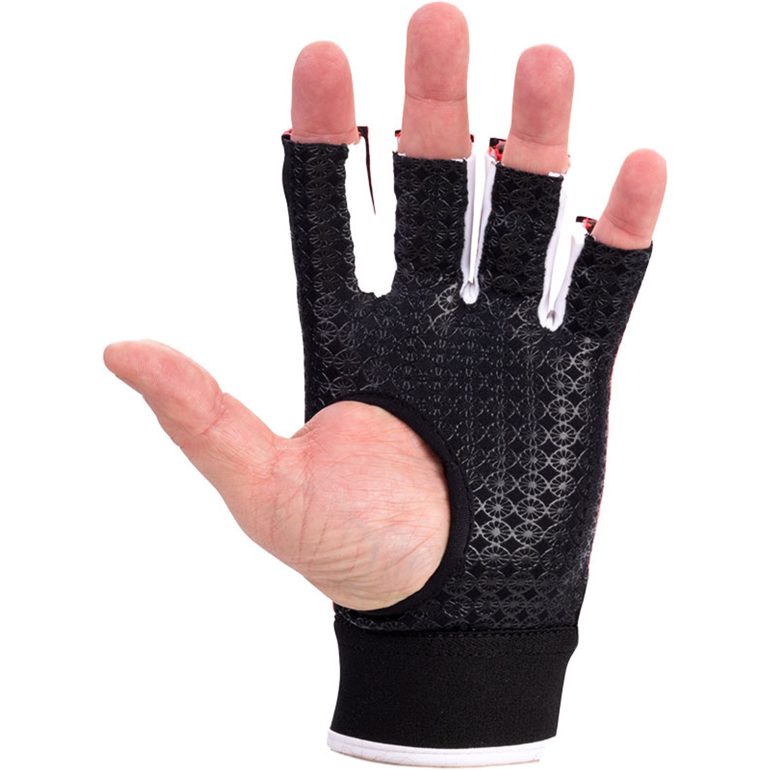 Indian Maharadja Handschoen Halve Vingers Links