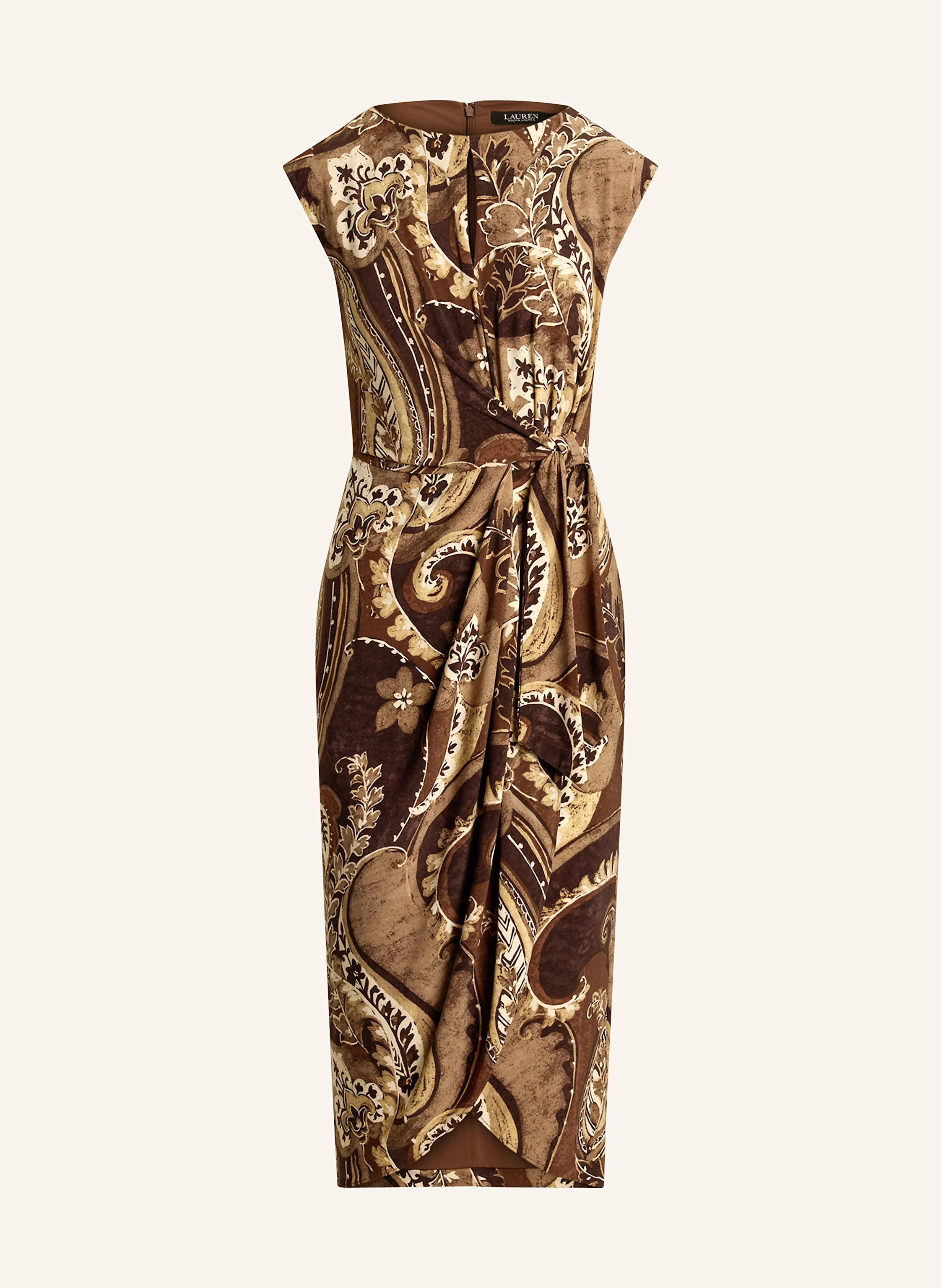LAUREN RALPH LAUREN Jerseykleid in Wickeloptik