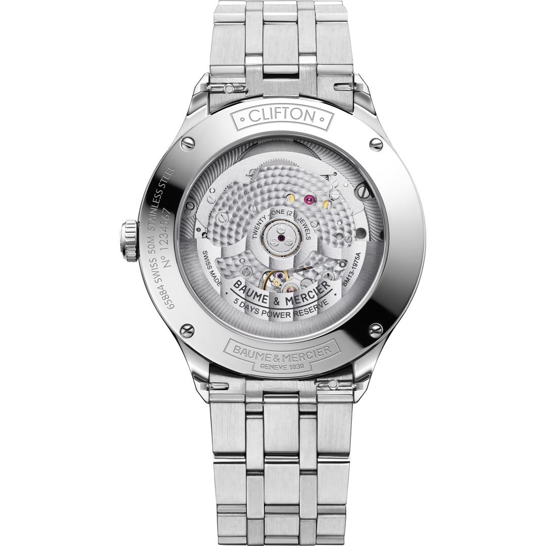 Baume et Mercier Clifton Baumatic 10551 Automatik COSC Ø 40mm