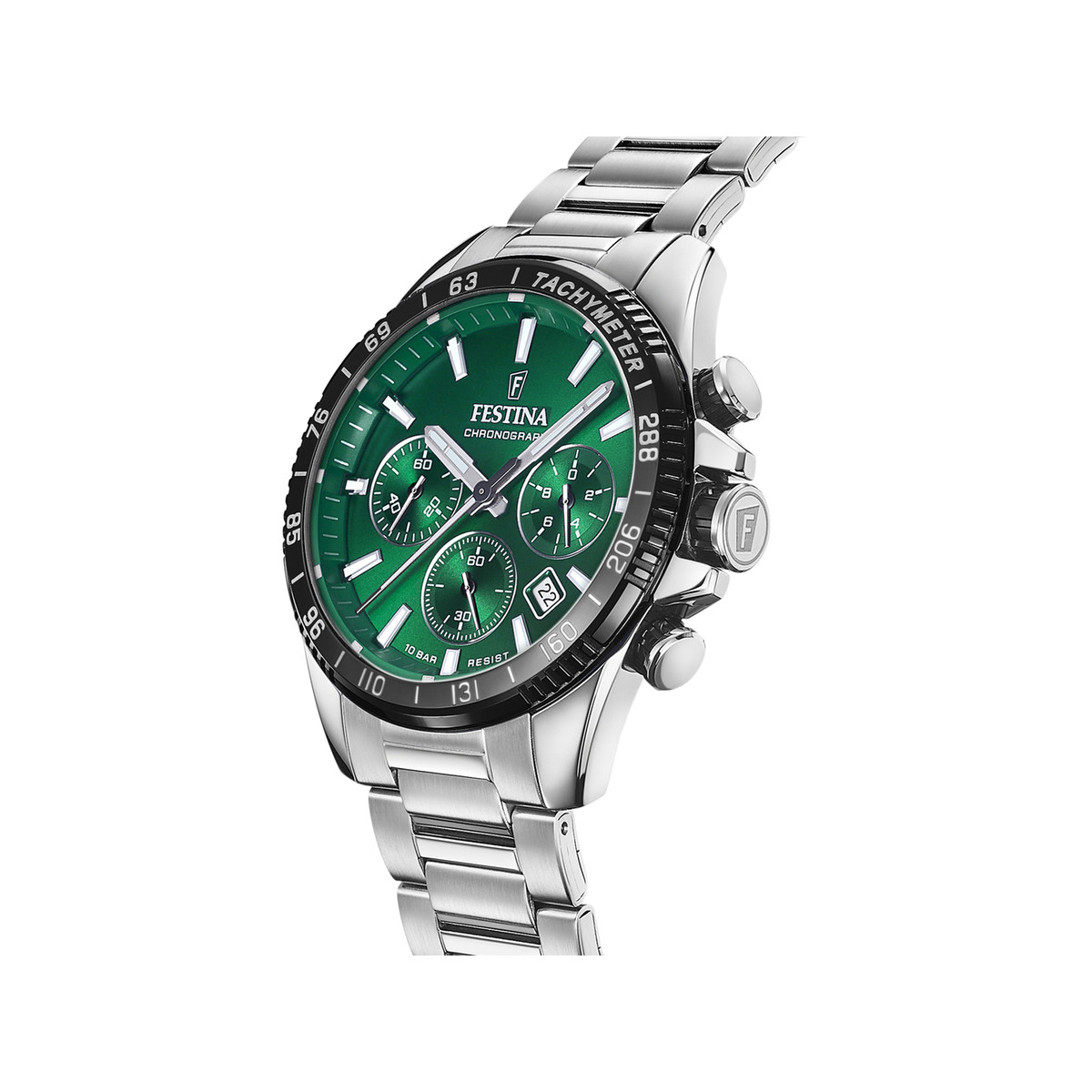 Montre FESTINA homme chronographe bracelet acier