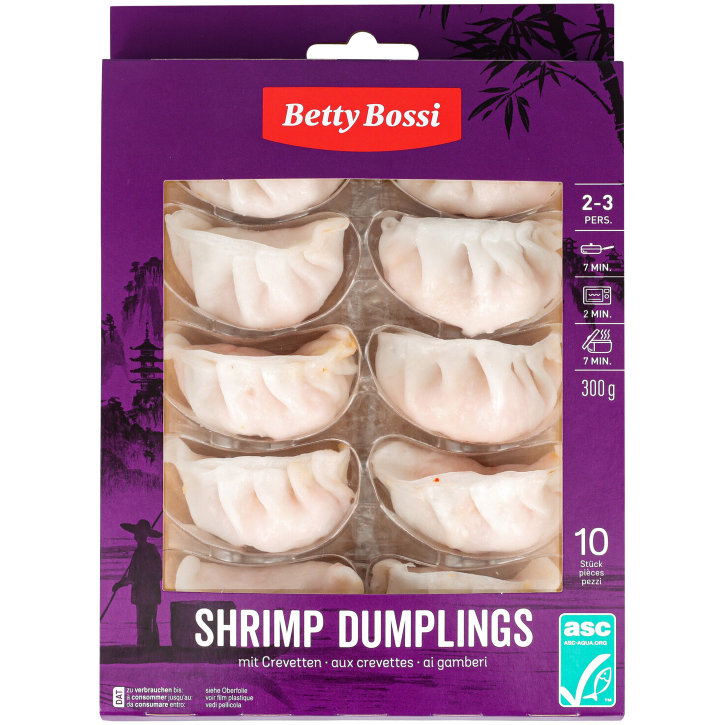 Betty Bossi Dim Sum Gyoza mit Crevetten