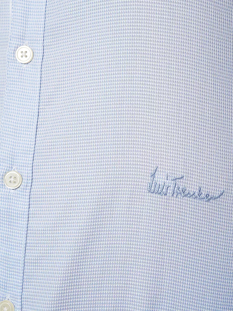 LUIS TRENKER Trachtenhemd  LUBERNET hellblau