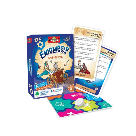 Jeu énigmes antiquités