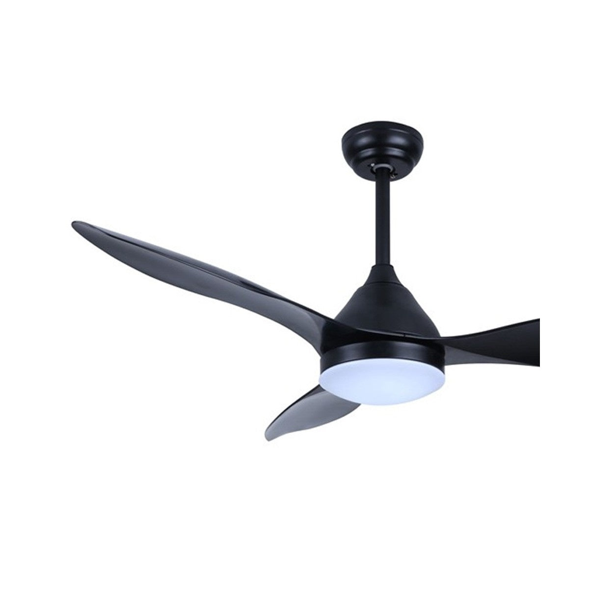 CristalRecord Plafondventilator Stel Ã 120 cm zwart