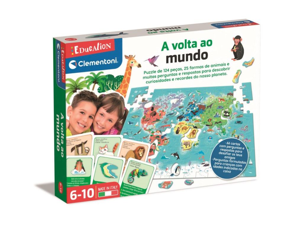 JOGO A VOLTA AO MUNDO CLEMENTONI