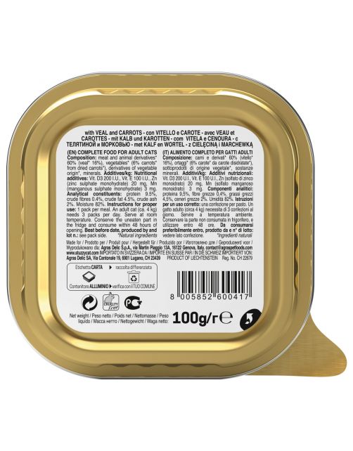 Mister Stuzzy Cat Paté 100 g - Kattenvoer