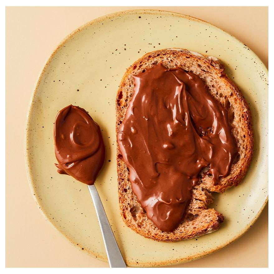 Pot de pâte à tartiner noisettes