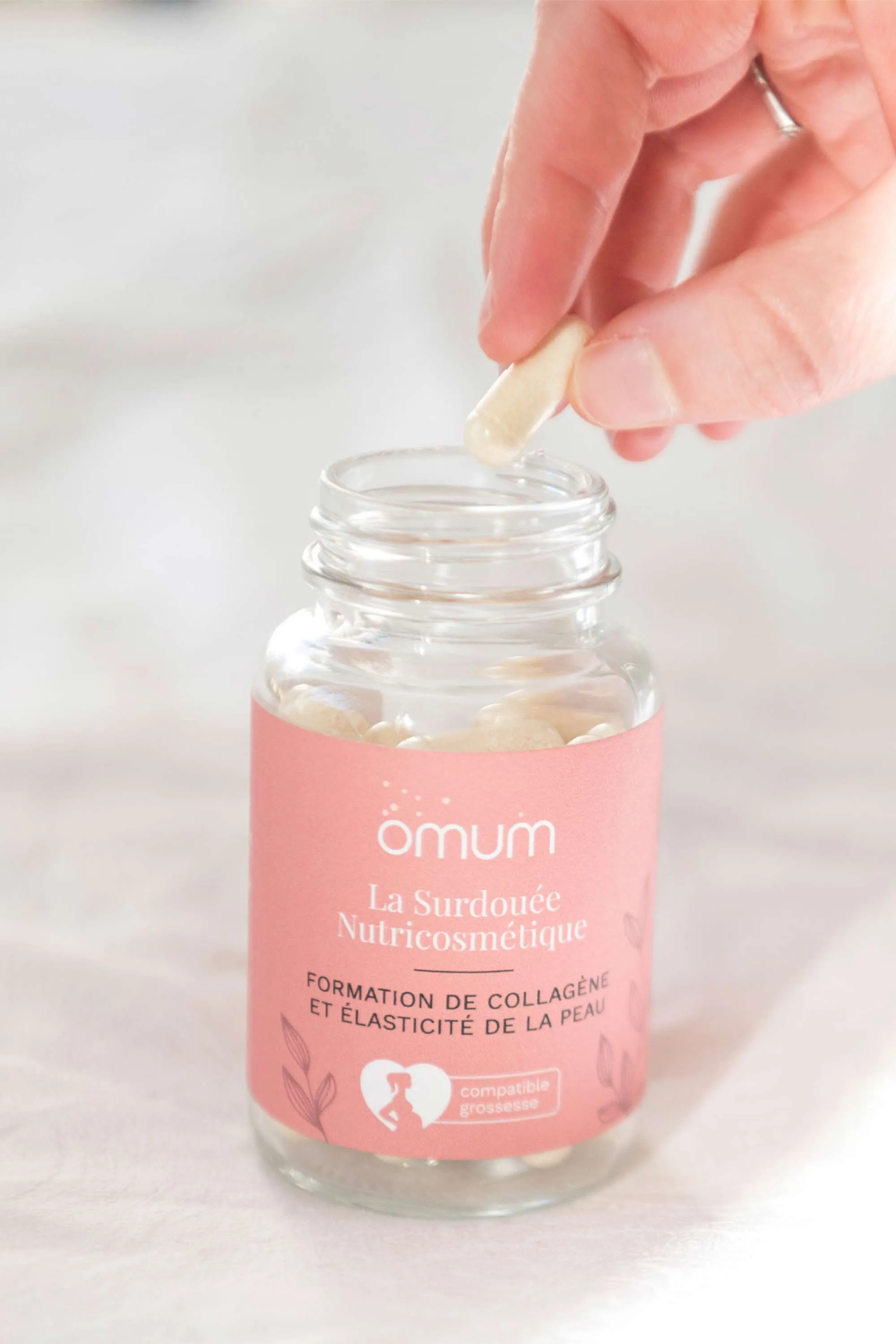 Omum Compléments alimentaires élasticité de la peau La Surdouée Nutricosmétique-28.6 g