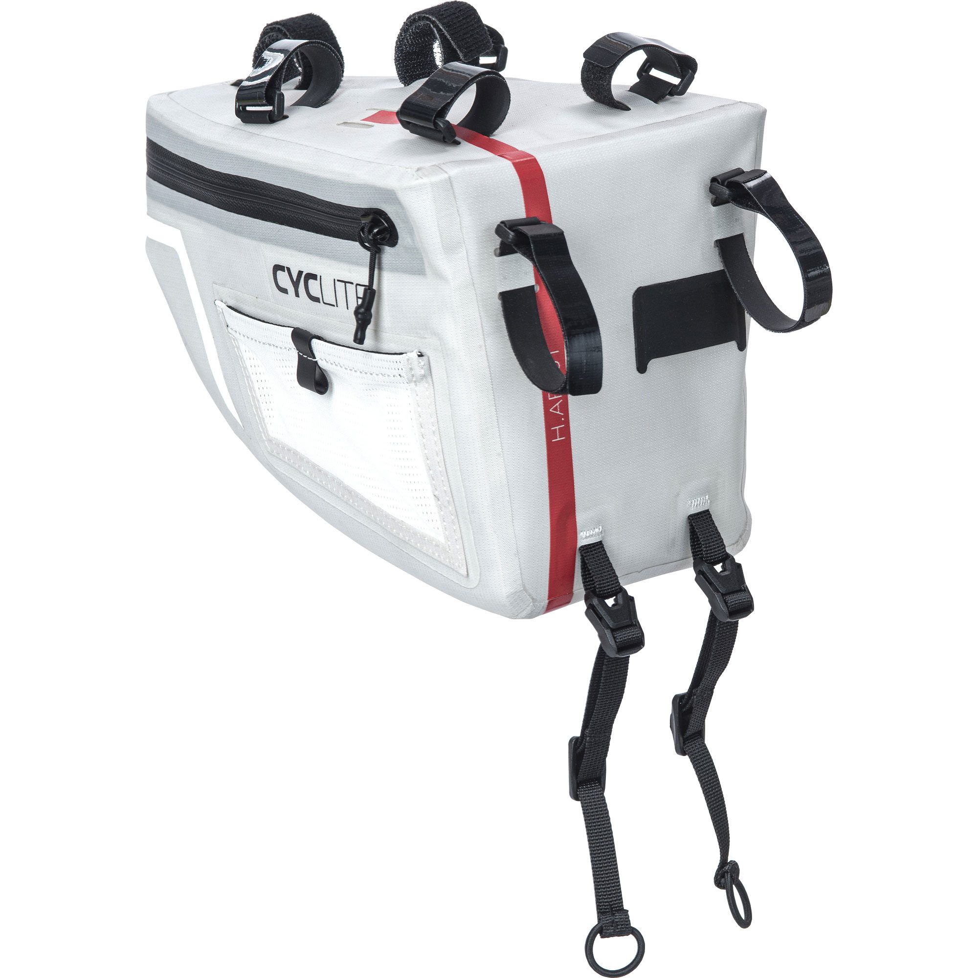 Cyclite Handle Bar Aero Bag / 01 Lenkertasche 4,9l light grey