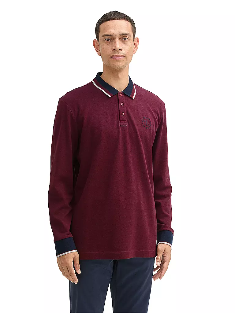 TOM TAILOR Poloshirt rot