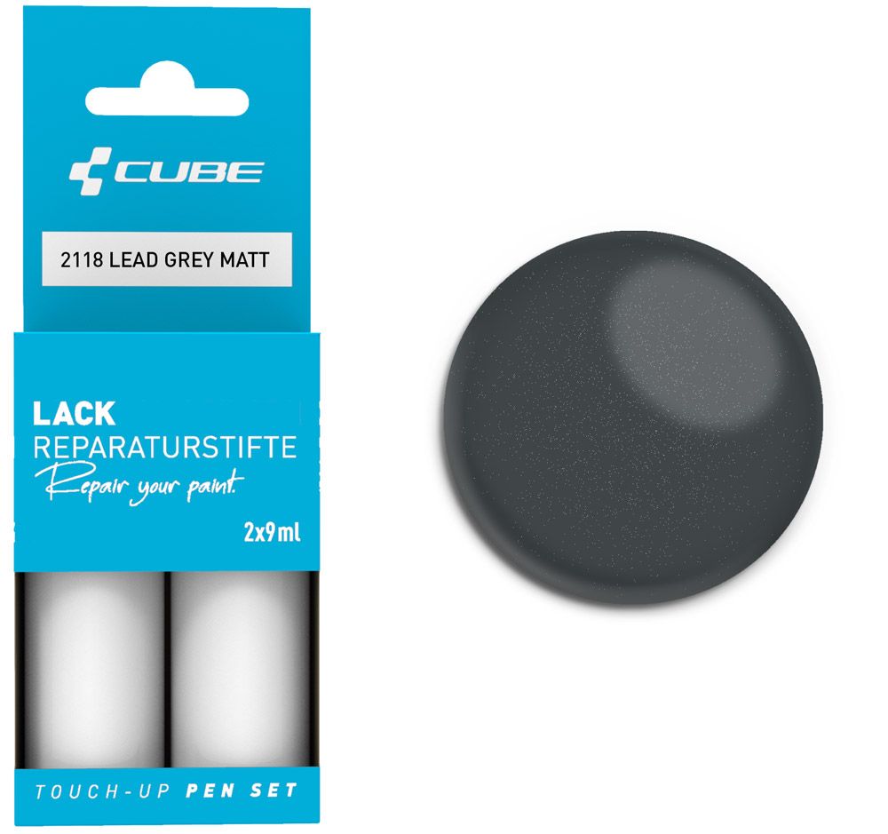 Cube Lackreparaturstift Set LEAD GREY matt kaufen | Bike-Discount