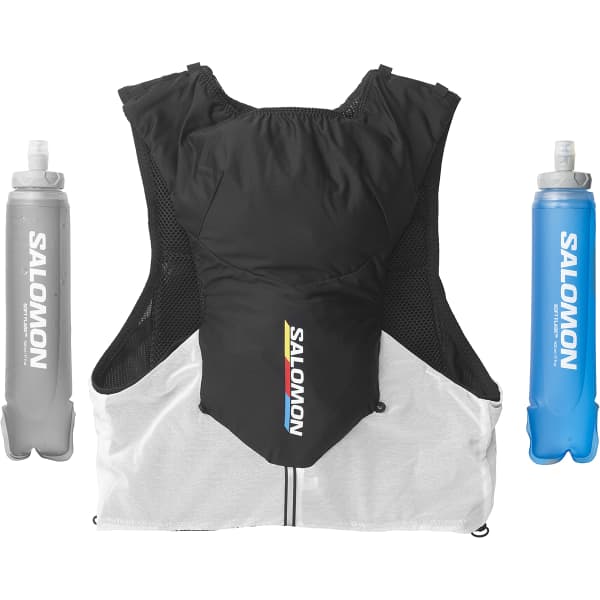 Sac trail SALOMON ADV SKIN 5 RACE FLAG BLACK/WHITE