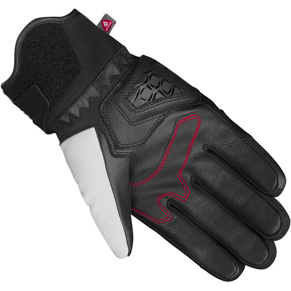 Ixon - Gants femme Pro Knarr Lady Noir / Gris Clair / Rouge