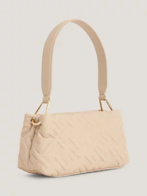 Bolsa de ombro TH Soft Matelassada com Monograma