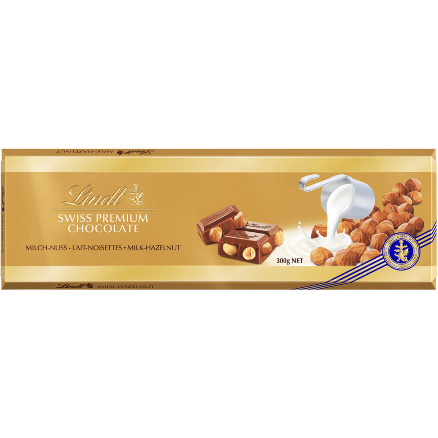 Lindt Tafelschokolade Milch Nuss