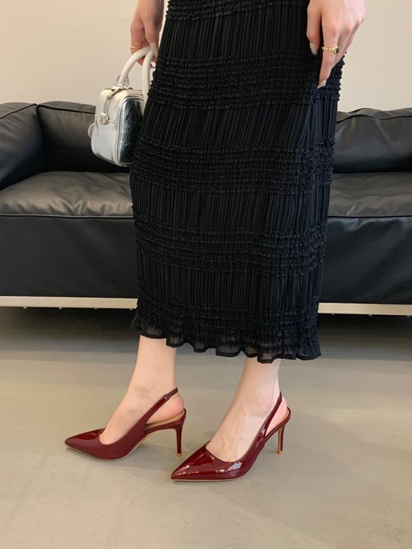 Niuna - Pumps met puntige neus en stilettohak