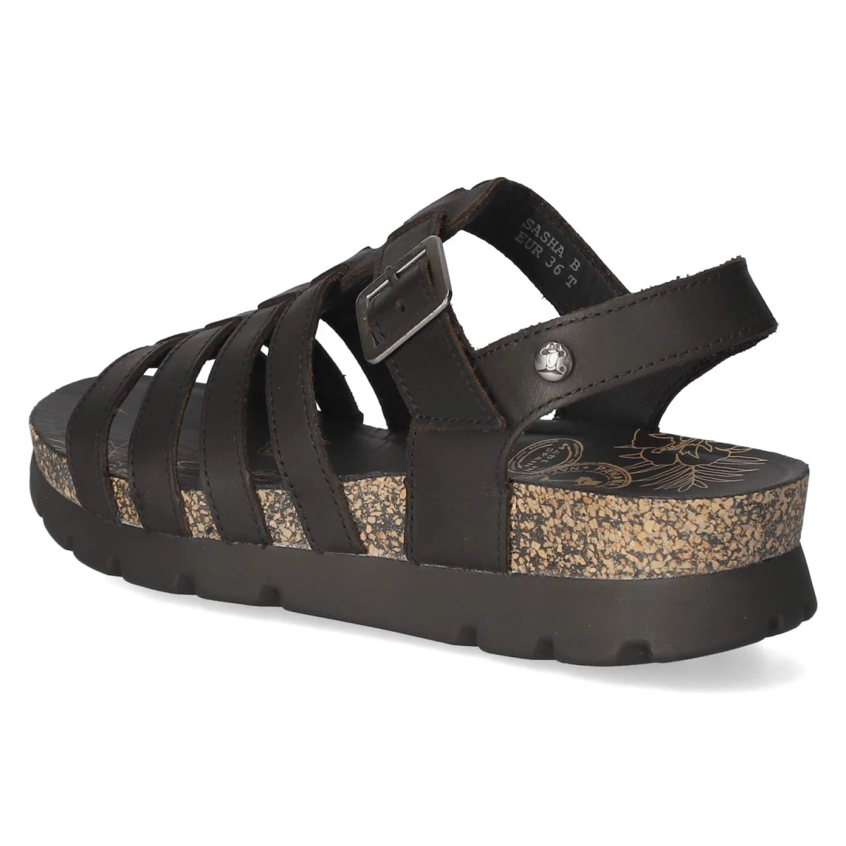 Panama JackSandalen SASHA - schwarz