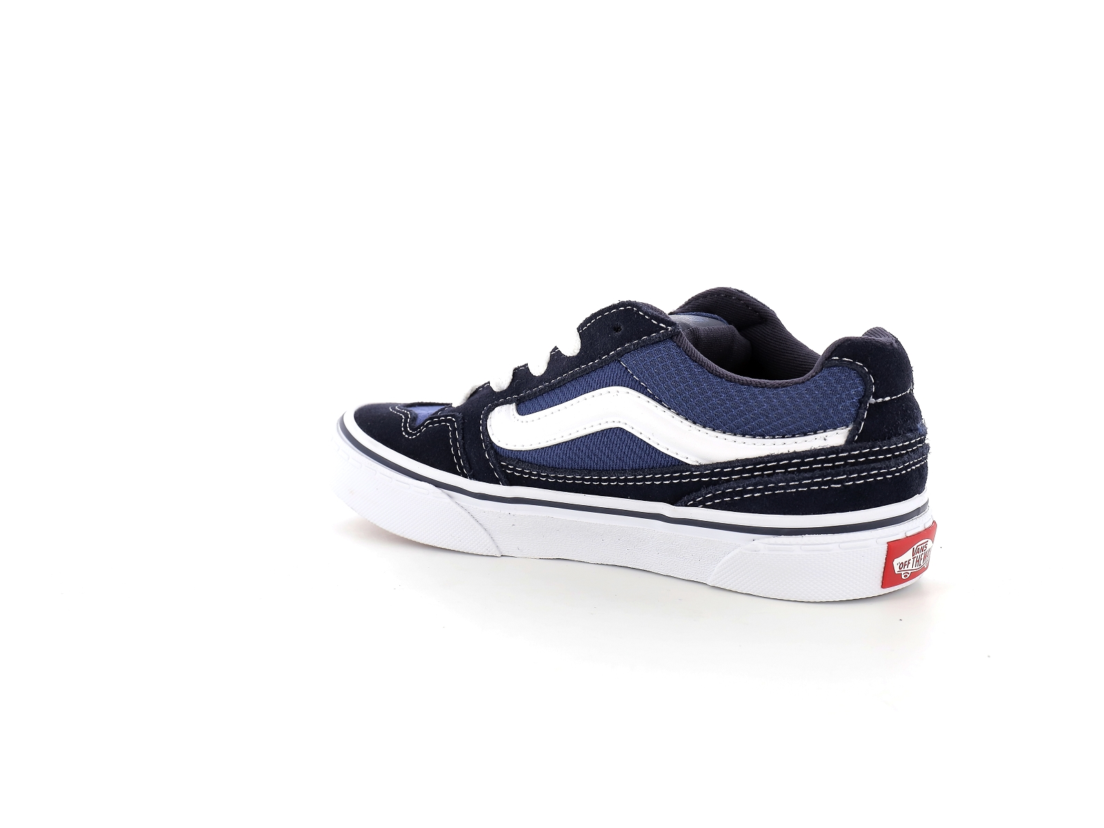 Vans-CALDRONE Matières combinées Bleu