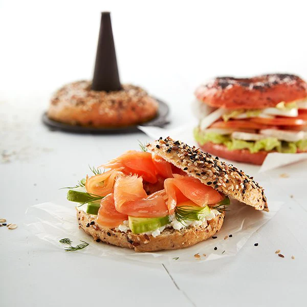 Set de 6 moules spécial bagel Lékué