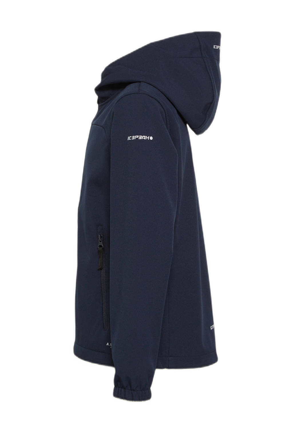 Icepeak softshell jas Kobryn JR donkerblauw