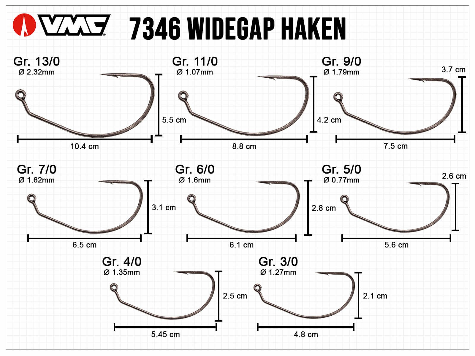 VMC Heavy Duty Swimbait Weighted Light (7346SL)