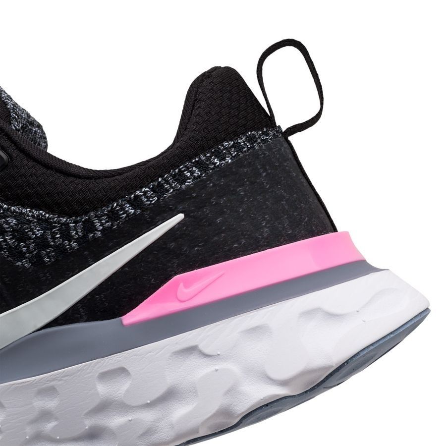 Nike Chaussures de Running React Infinity Run FK 3 - Noir/Gris/Rose