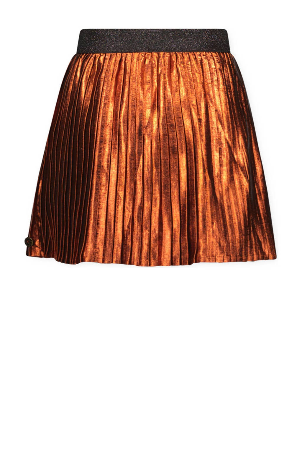 Like Flo plissé rok oranje