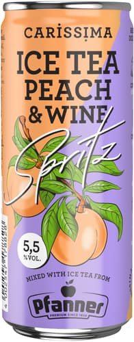 Carissima Ice Tea Peach & Wine Spritz Dose 12x 0,25l (EINWEG)
