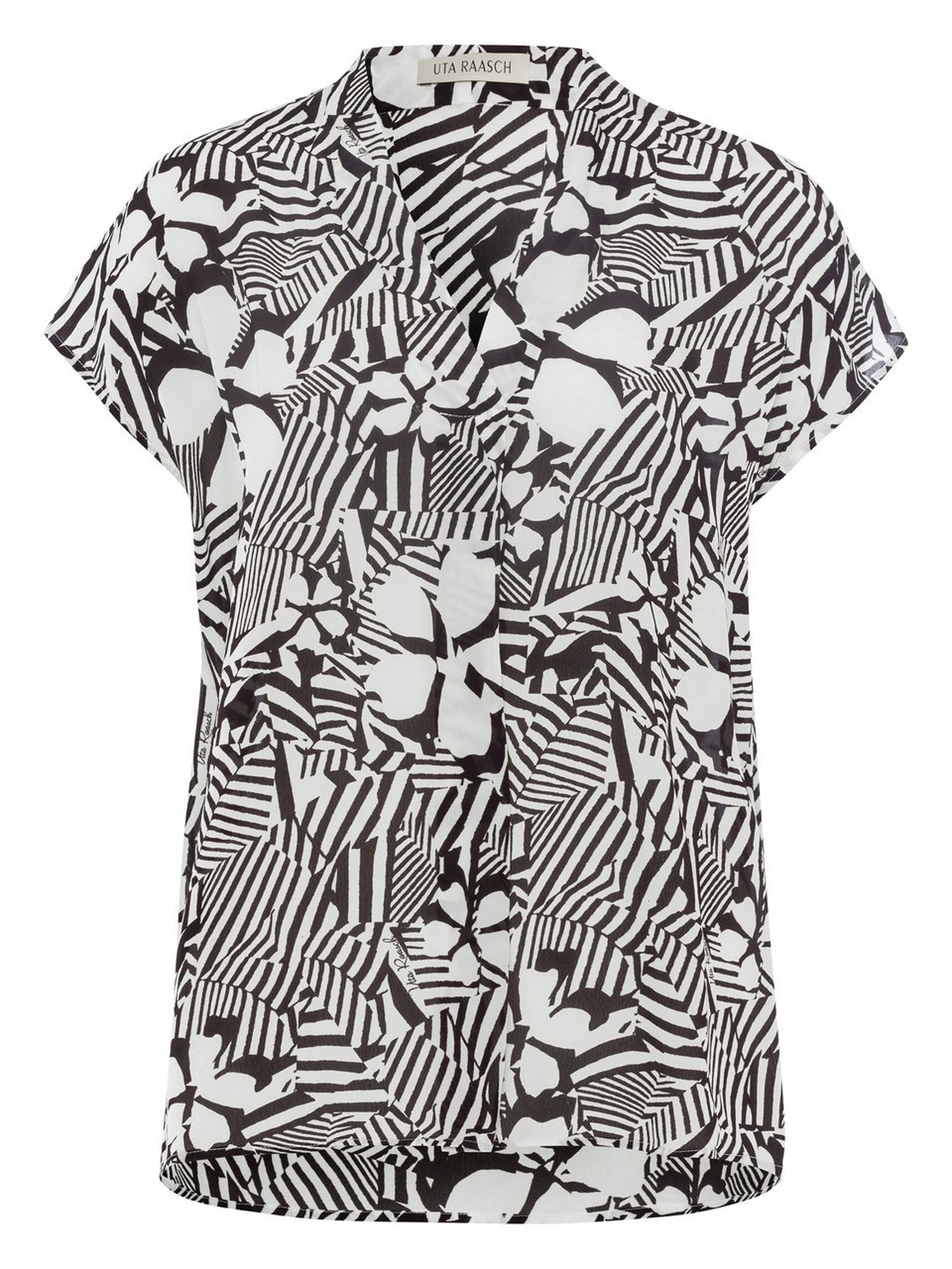 Bluse mit V-Ausschnitt