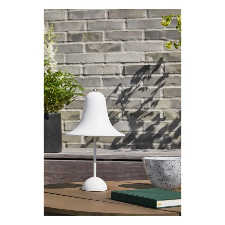 Verpan Lampe portative Pantop | Blanc