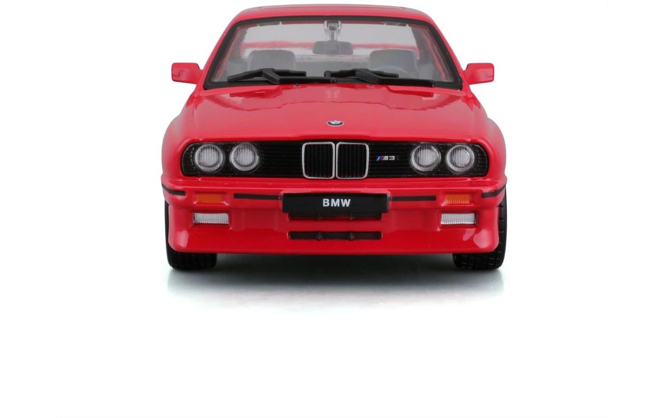 BMW M3 (E30) 1988 Rot 1:24Sammlermodell im Massstab 1:24