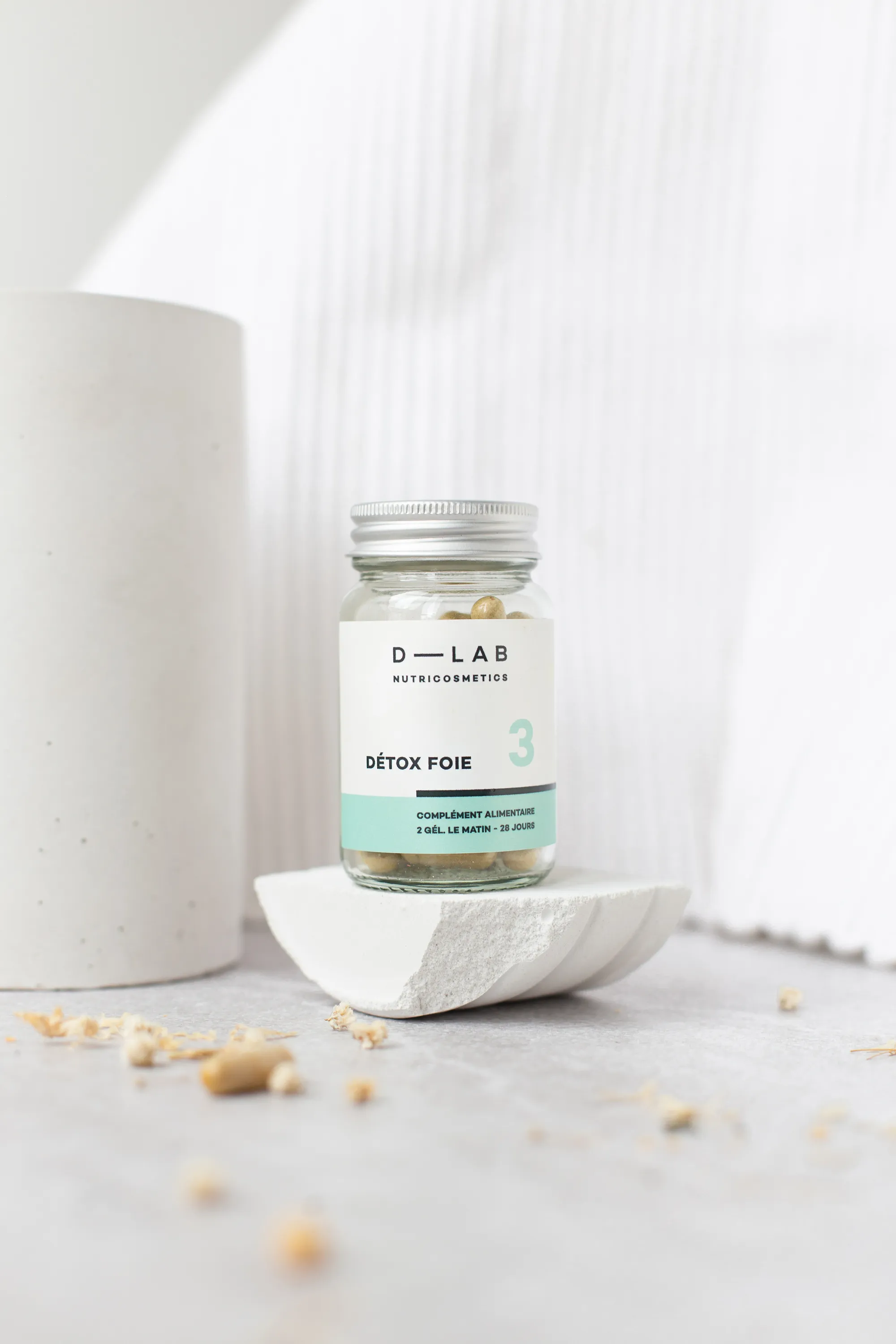D-LAB Nutricosmetics Complément alimentaire Détox Foie-113 g