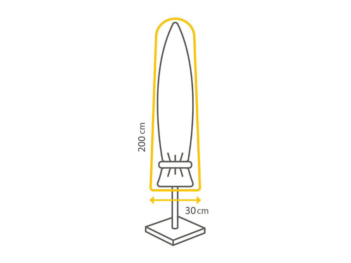 Winza 200-300 cm parasolhoes