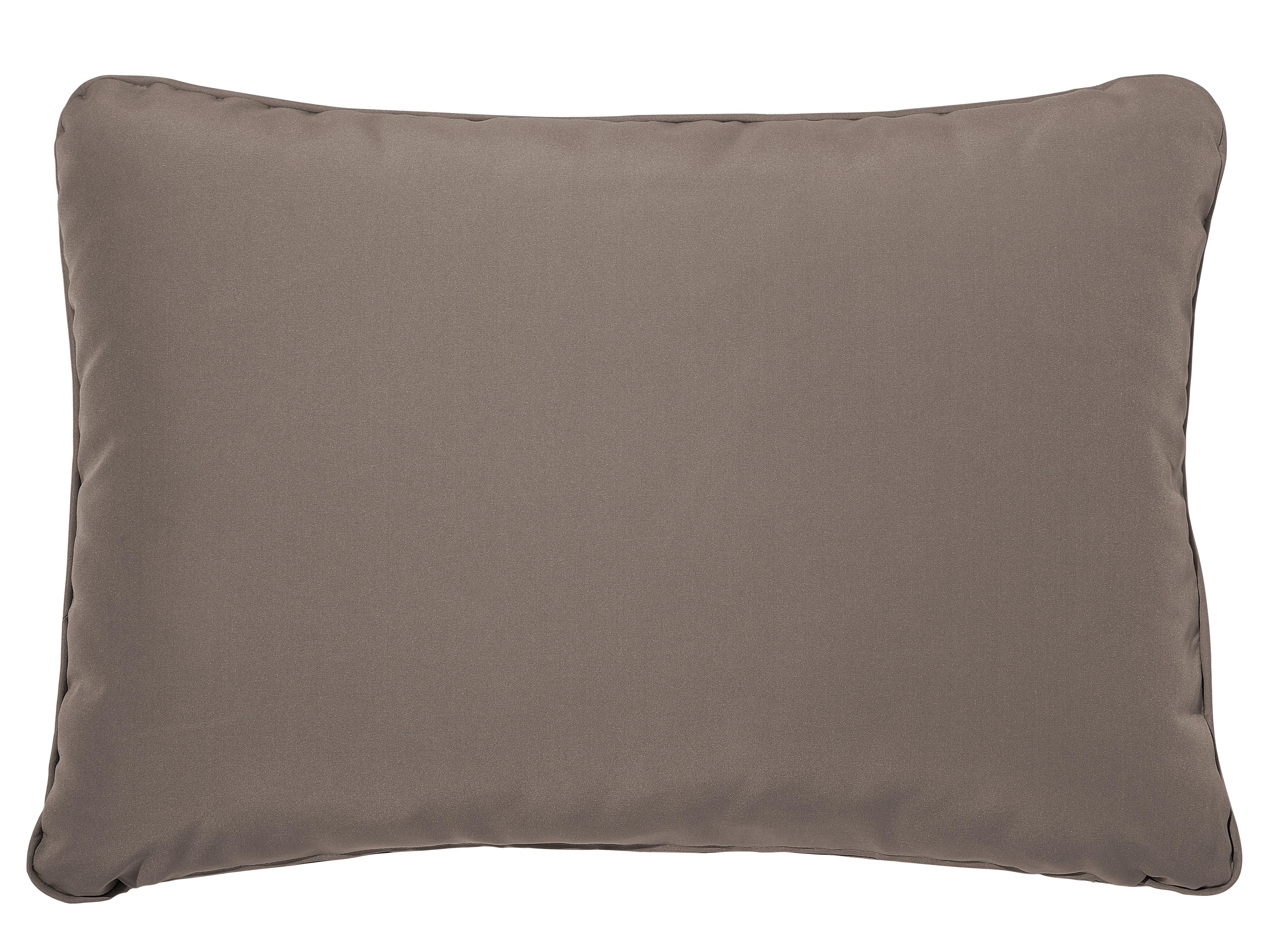 Tuinbank met zitkussen PORTICI 210 cm Eucalyptushout Donkerbruin/taupe