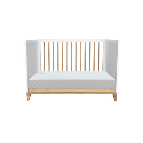 Lit évolutif 60x120 Cannage rotin NAMI Neige - THEO