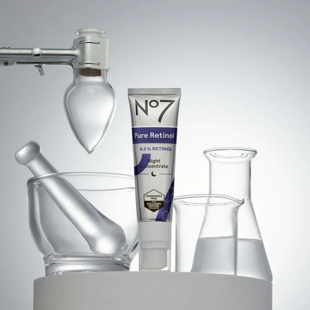 No7 Pure Retinol 0.3 Night Concentrate - 30 ml.