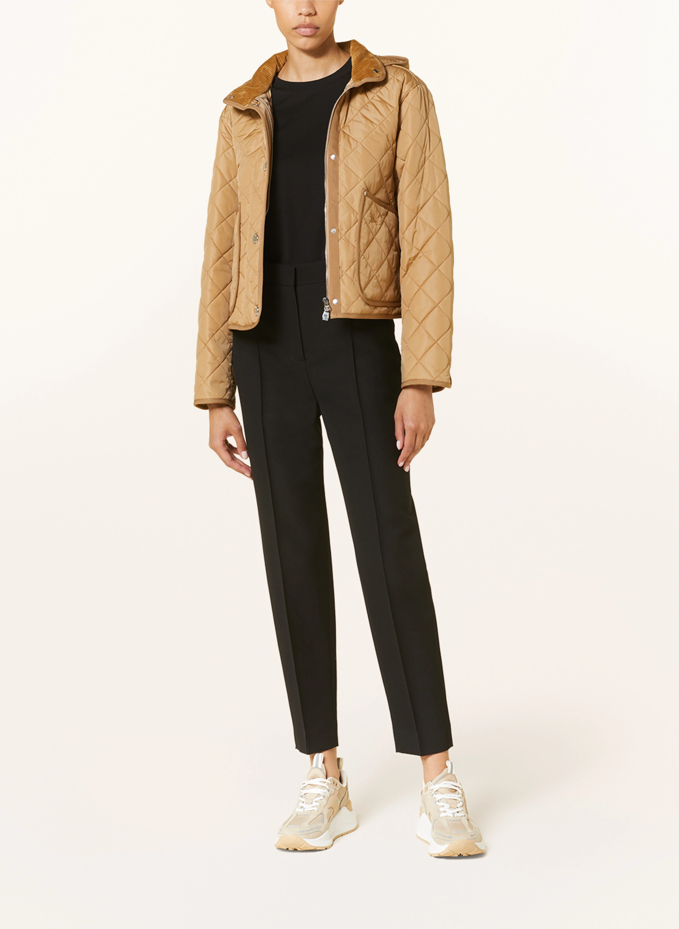 BURBERRY Steppjacke HUMBIE mit abnehmbarer Kapuze