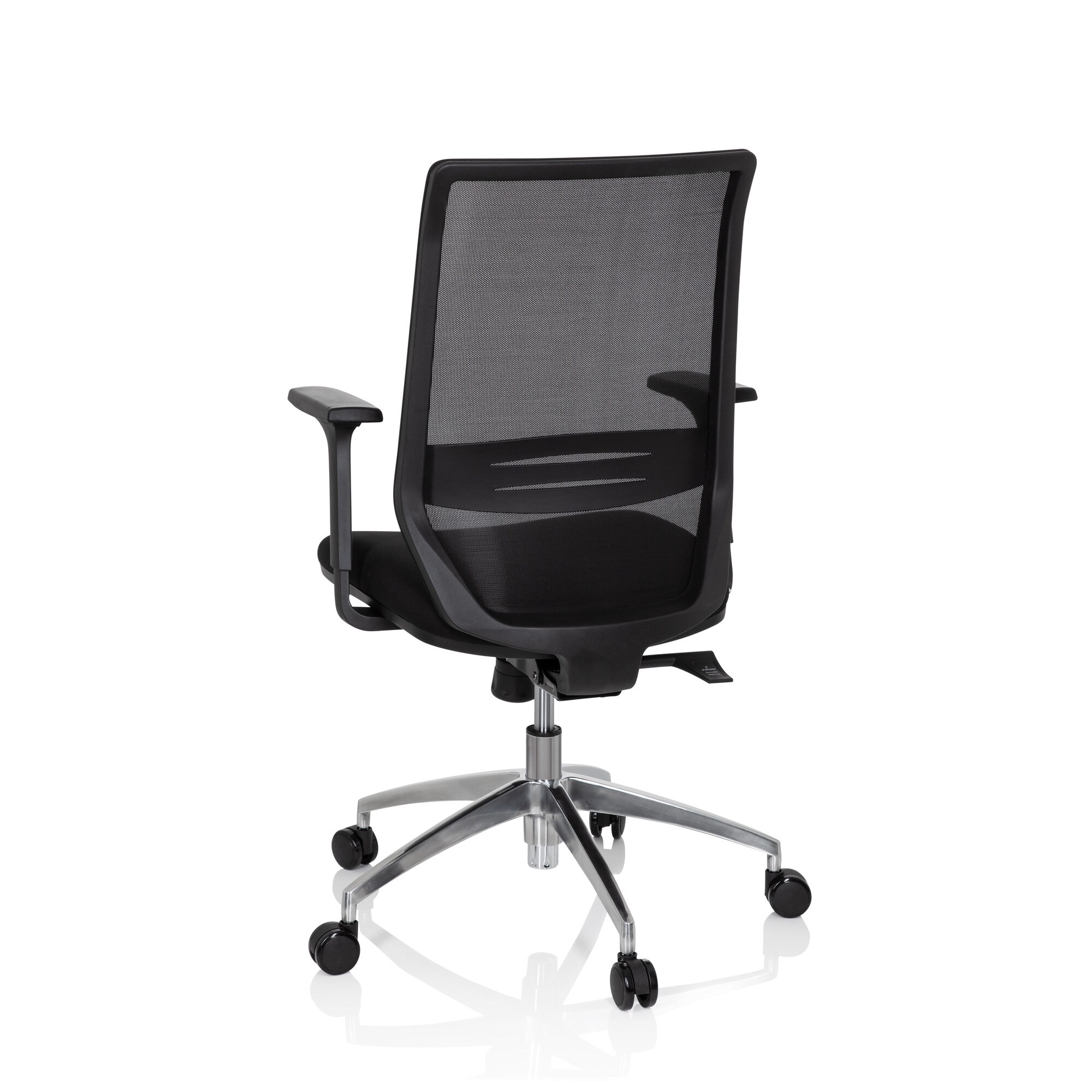 Profi Bürostuhl PROFONDO Stoff/Netzstoff mit Armlehnen (höhenverstellbar) hjh OFFICE