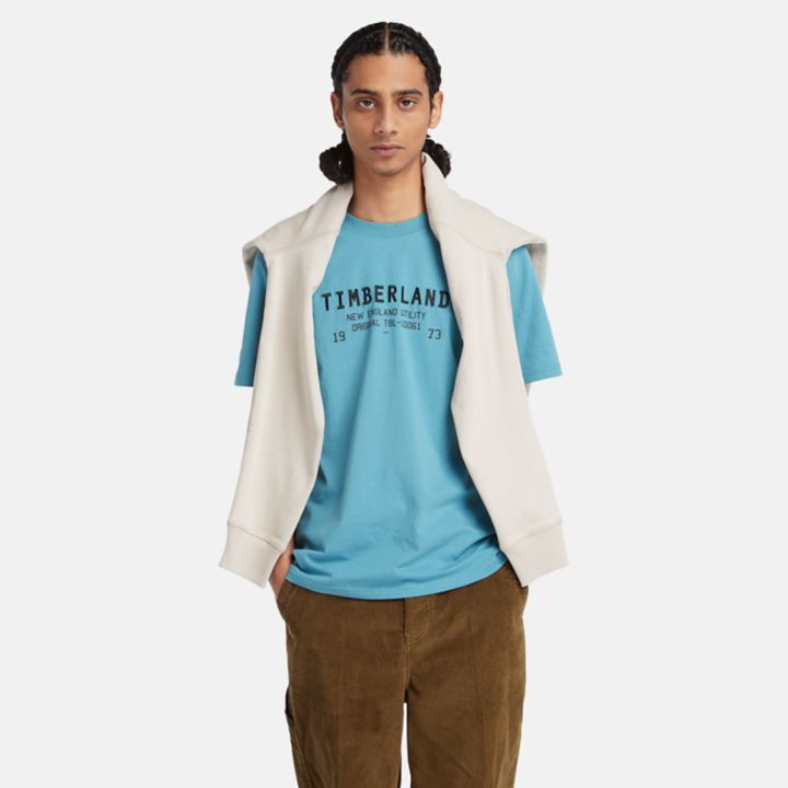 Camiseta Carrier Masculina Azul Claro